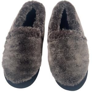 Acorn Women's Classic Moccasin Slipper Faux Fur Size 9.5-10.5 Cloud Cushion